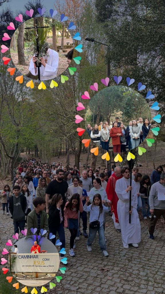 Caminhar com Jesus: dos Ramos à Cruz