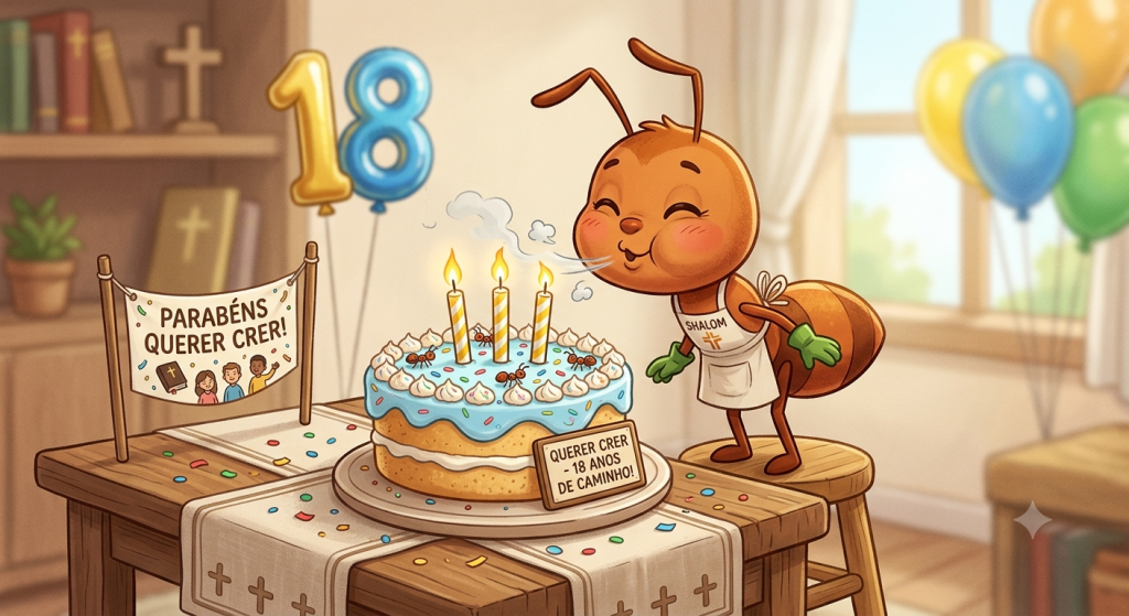 18 Anos de Querer Crer: Uma Caminhada Feita de Fé, Evolução e Comunidade!